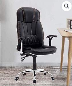 Executive reclining office seat