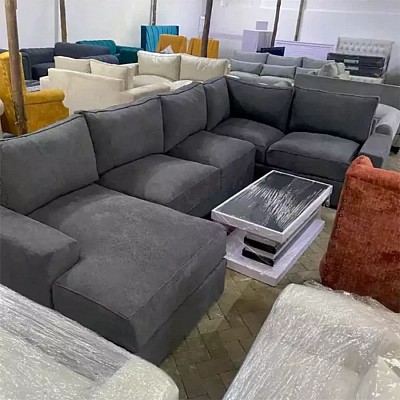 LUXURY 9 SEATER U SOFA