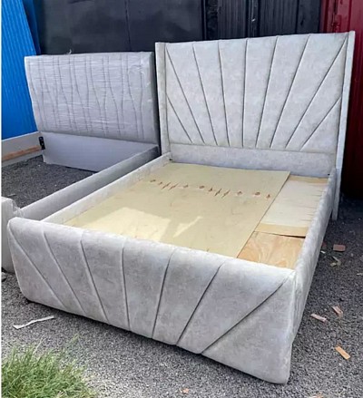 LUXURY FREMONT 5BY 6 CLASSIC GREY BED (LB02)