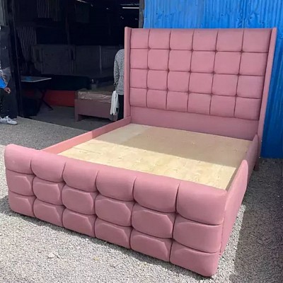 LUXURY 5 BY 6 CLASSIC PINK BED(LBD03)