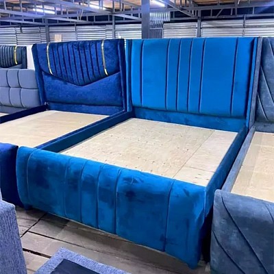 LUXURY 5 BY 6 CLASSIC BLUE BED (LB04)