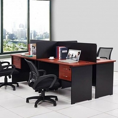 4 SEATER OFFICE WORKSTATION